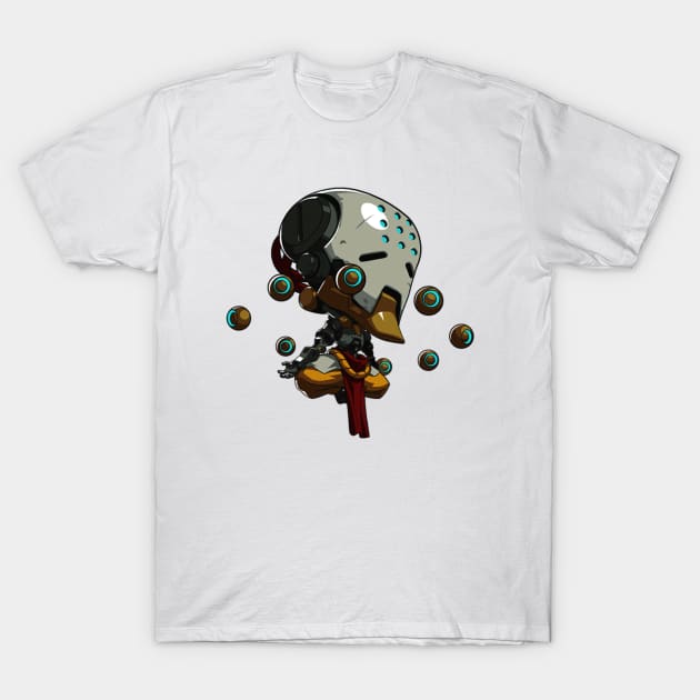 Zenyatta Cute Spray - Overwatch T-Shirt by Bystanders